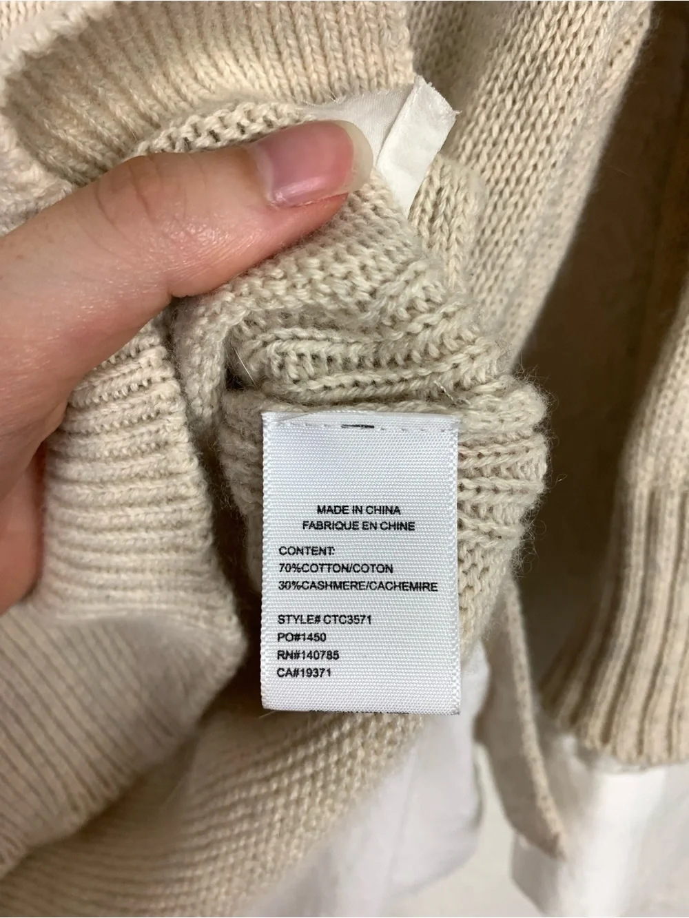Brochu Walker The Holm Layered Vee Sweater size xs